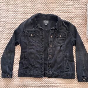 Black Denim Jacket - Market & Spruce